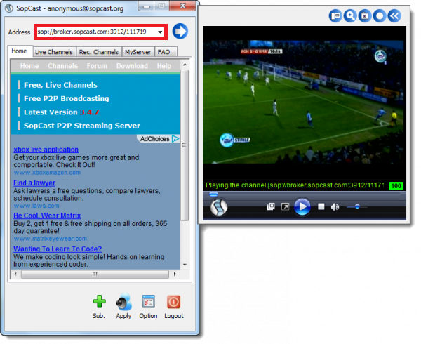 Hướng dẫn cách lấy link sopcast nhanh nhất hiện nay 2 lay-link-sopcast-nhanh-nhat-2