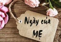 Một số gợi ý ngày của Mẹ nên tặng gì?