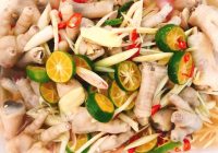 Gợi ý cách làm món gỏi chân gà bóp Huế và chân gà bóp sả tắc