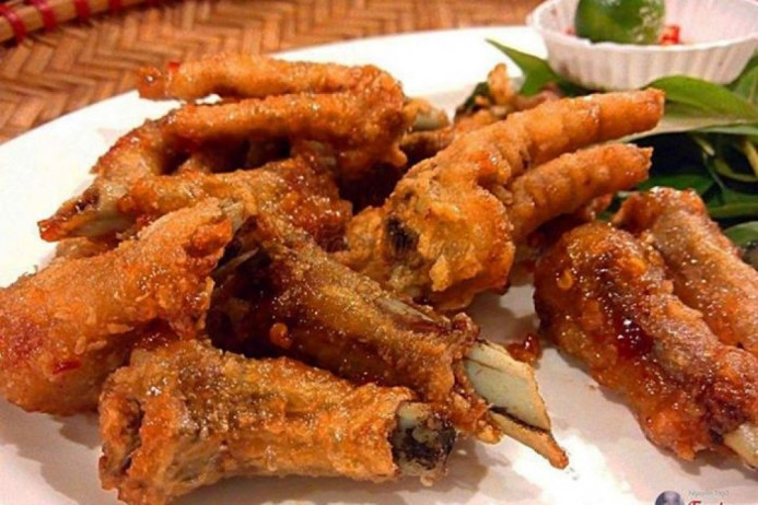 Cách làm chân gà chiên giòn rụm và chân gà chiên mắm