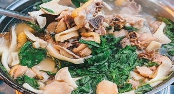 Review món lẩu gà lá é Đà Lạt ngon trứ danh