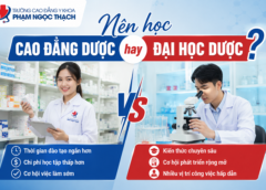 Nên học Cao đẳng Dược hay Đại học Dược? So sánh chi tiết để lựa chọn phù hợp